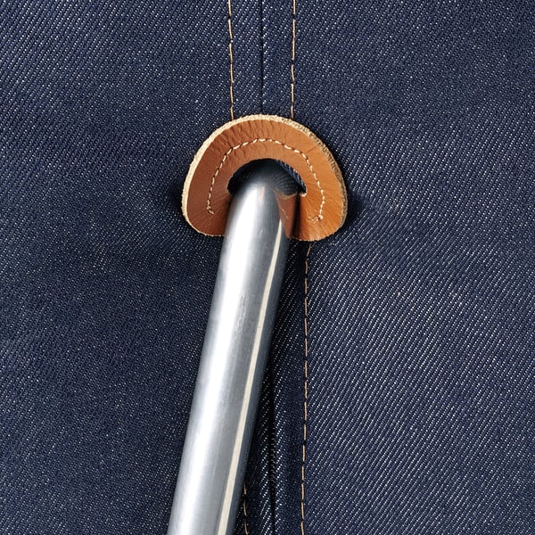 VÅRKUMLA chair-bed, Vansta blue, 220x91 cm