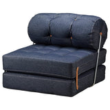 VÅRKUMLA chair-bed, Vansta blue, 91x81x90 cm