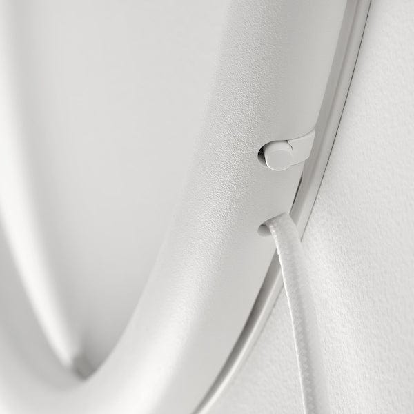 Ikea VARMBLIXT - LED wall lamp, white metal/ceramic ,