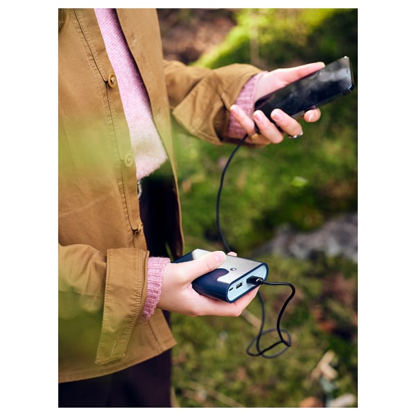 VARMFRONT - VARMFRONT Power bank, dark blue, 10400 mAh