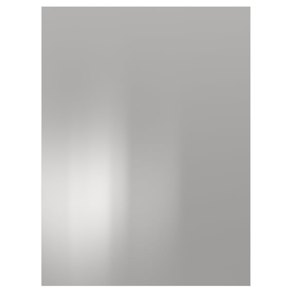 VÅRSTA front for dishwasher, stainless steel, 60x80 cm