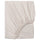 VÅRVIAL fitted sheet, beige, 80x200 cm