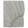 VÅRVIAL fitted sheet, grey, 200x140 cm