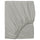 VÅRVIAL fitted sheet, grey, 160x200 cm