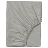 VÅRVIAL fitted sheet for day-bed, grey, 80x200 cm