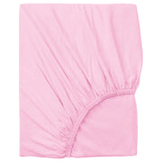 VÅRVIAL fitted sheet, pink, 160x200 cm