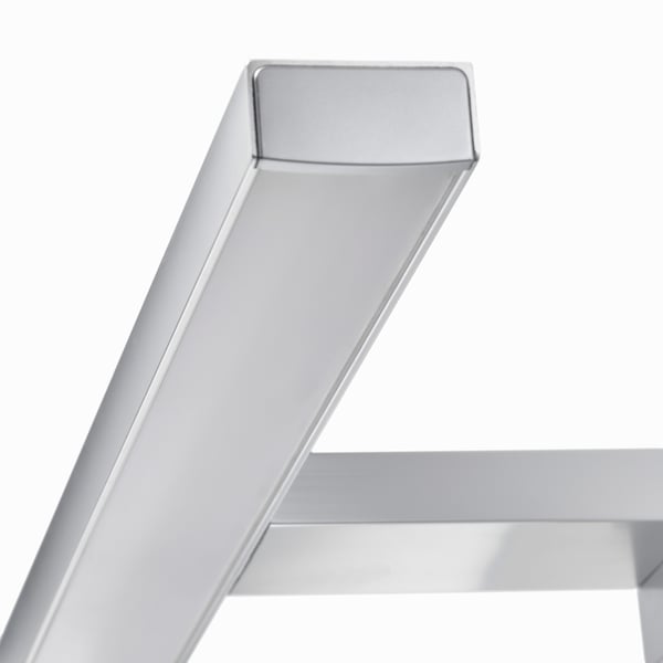 VÅTHULT LED light for cabinet/mirror - aluminium colour 350 mm , 350 mm