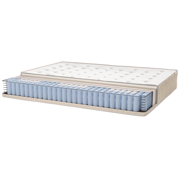 VATNESTRÖM pocket sprung mattress, extra firm/natural, 90x200 cm