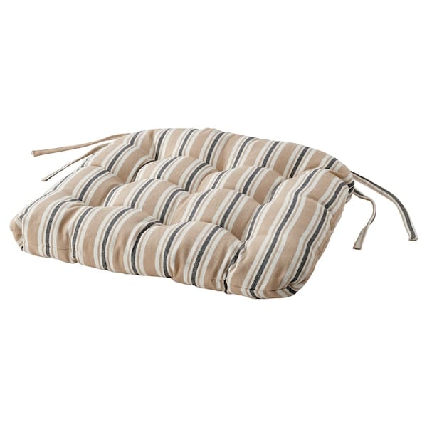 Ikea VATTENMOTT - Cuscino per sedia, beige,40x38x5.0 cm