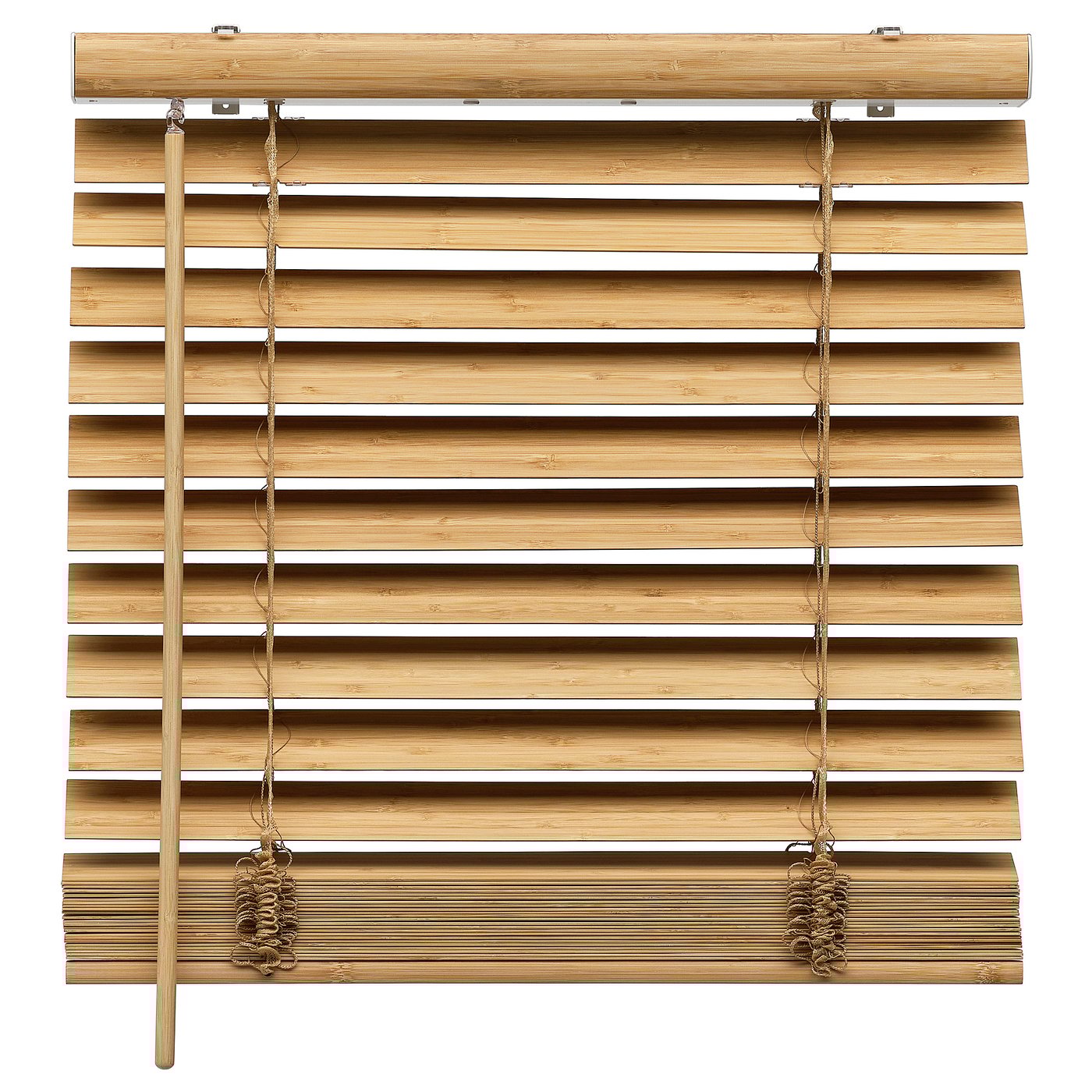 VECKLARFLY Venetian blind, bamboo, 155x60 cm