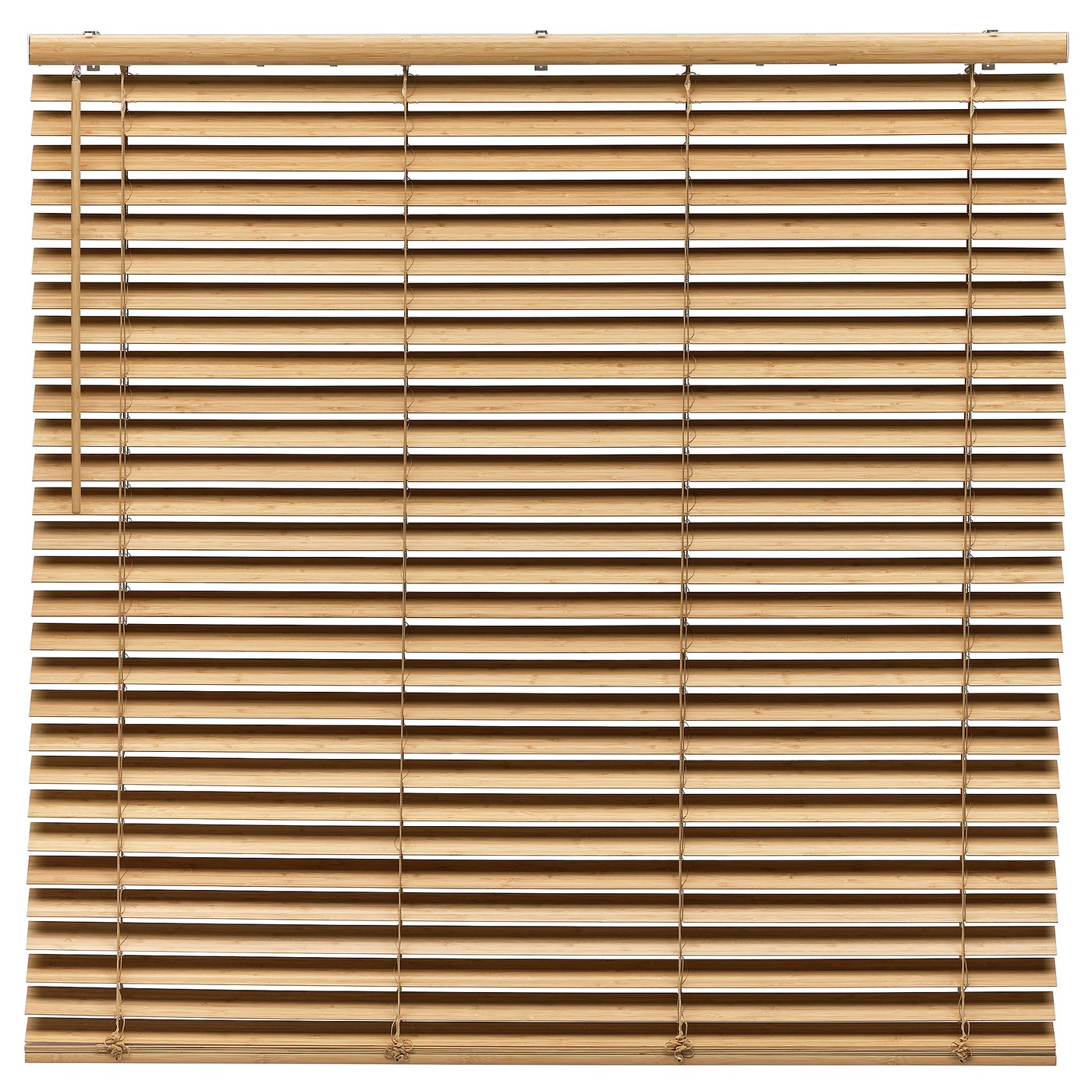VECKLARFLY Venetian blind, bamboo, 155x140 cm