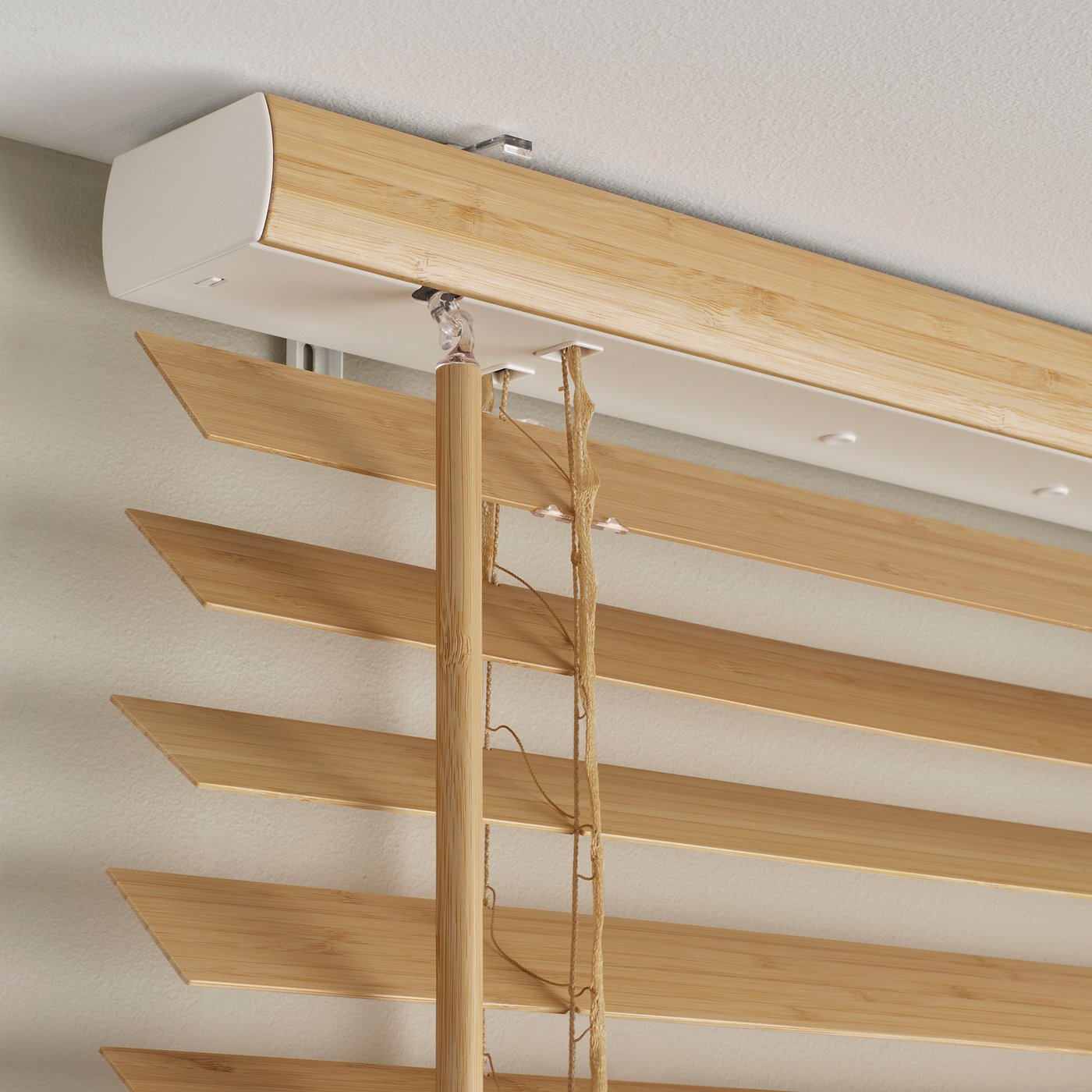 VECKLARFLY Venetian blind, bamboo, 155x120 cm