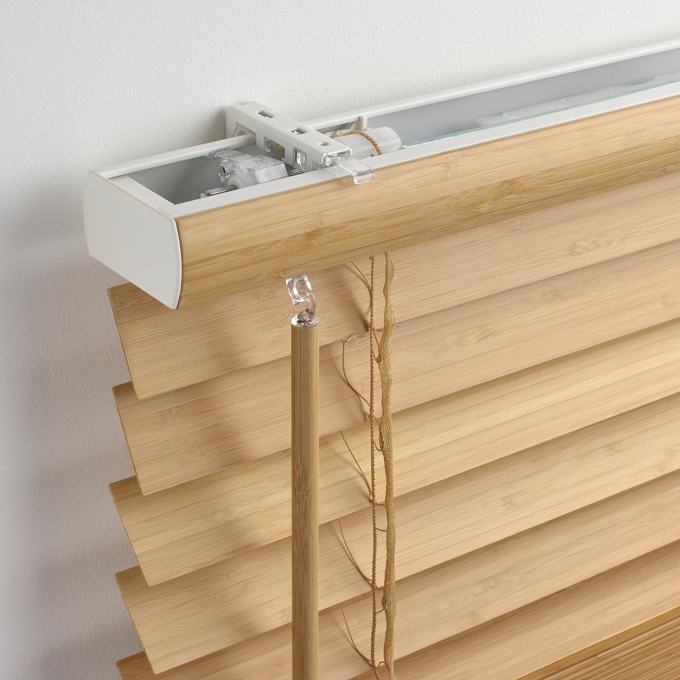 VECKLARFLY Venetian blind, bamboo, 60x155 cm