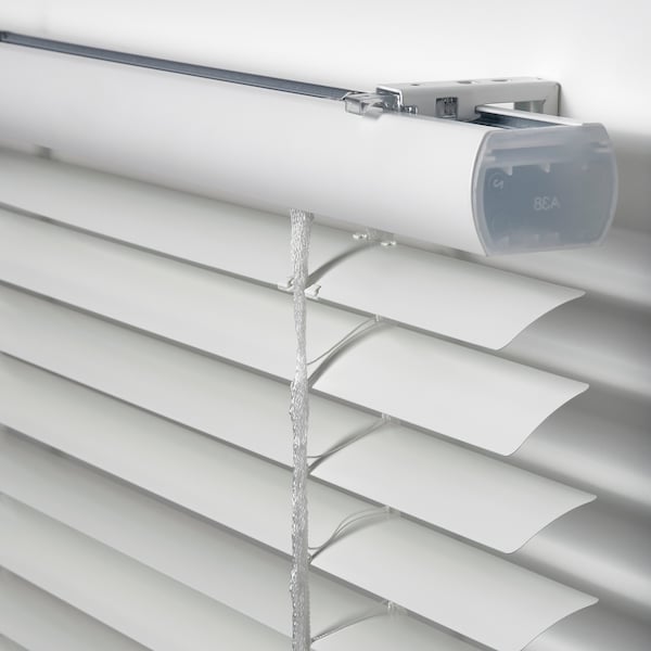 VECKLARFLY - Venetian blind, white, 120x155 cm