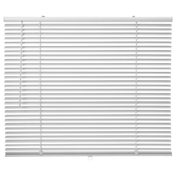 VECKLARFLY - Venetian blind, white, 140x155 cm