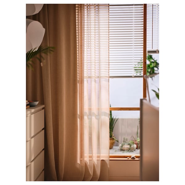 VECKLARFLY - Venetian blind, white, 140x155 cm