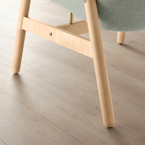 VEDBO armchair, Gunnared light green, 73 cm