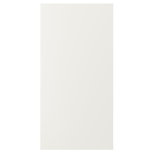 VEDDINGE door, white, 40x80 cm