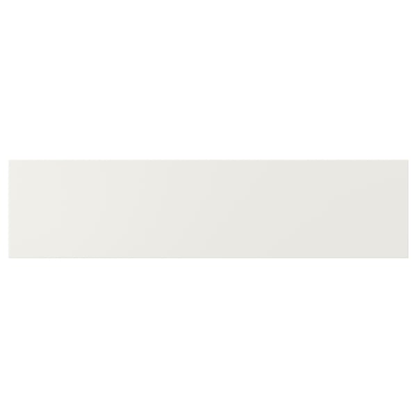 VEDDINGE drawer front, white, 80x20 cm