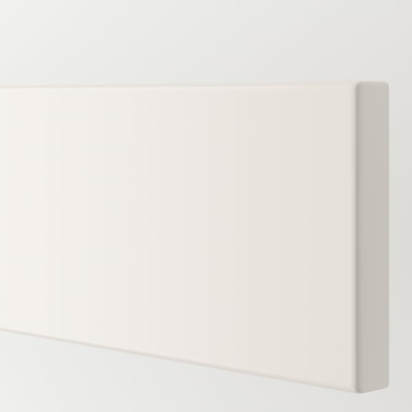 VEDDINGE drawer front, white, 40x10 cm, 2 pack