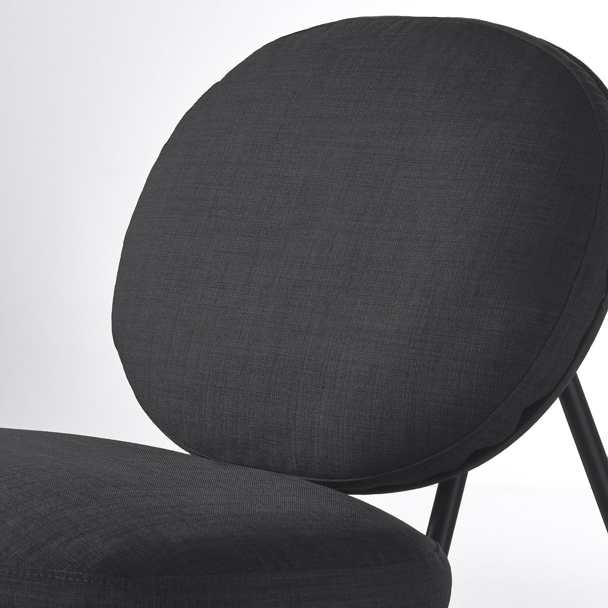 VEINGE easy chair, Skiftebo anthracite, 76x79x92 cm