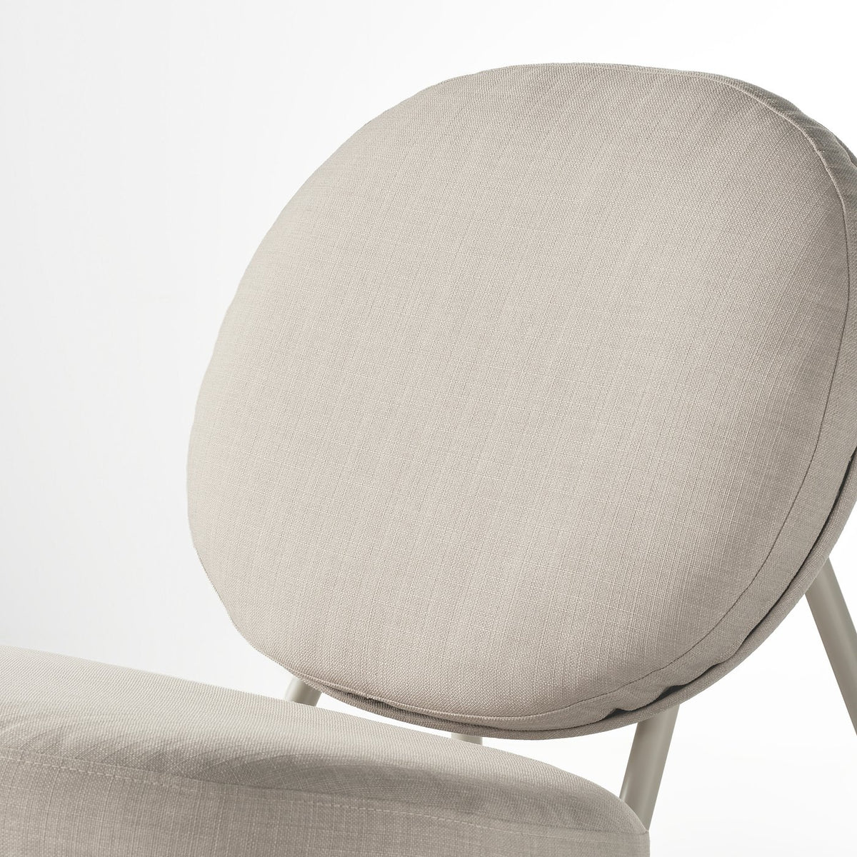 VEINGE easy chair, Skiftebo light beige, 76x79x92 cm