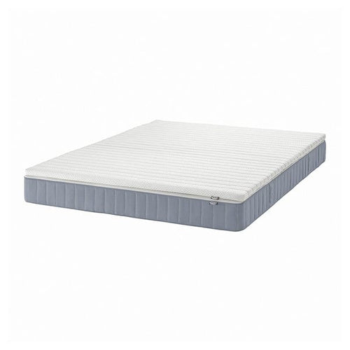 VESTERÖY - Mattress and topper, rigid Azure/Nisseholm white,160x200 cm