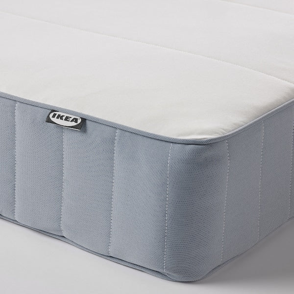 VESTMARKA - Spring mattress, extra firm/blue,90x200 cm