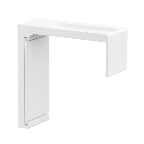 VIDGA wall fitting, white, 6 cm