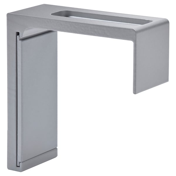VIDGA wall fitting, silver-colour, 6 cm