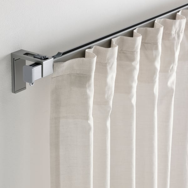 VIDGA wall fitting, silver-colour, 6 cm