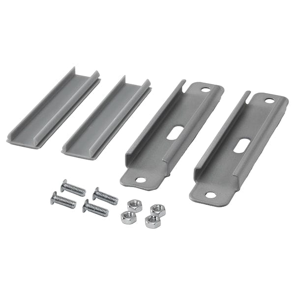 Ikea VIDGA - Ceiling bracket for 2 curtain rails, silver-905.954.16