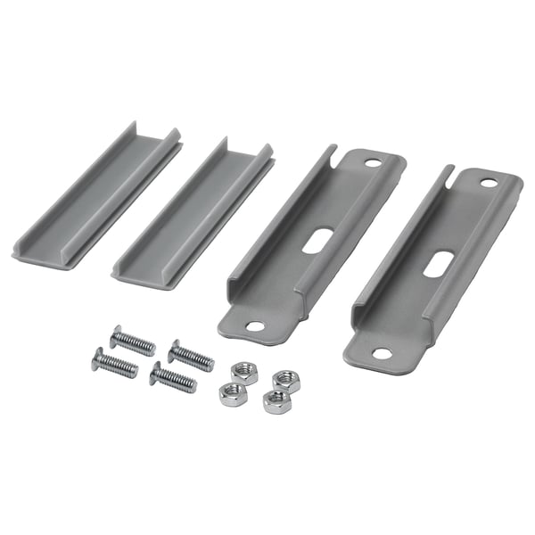 VIDGA - Ceiling bracket for 2 curtain rails, silver-905.954.16