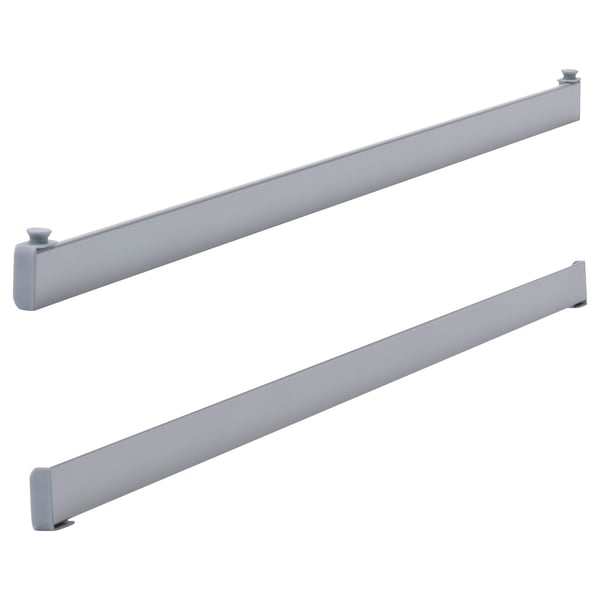 VIDGA panel curtain holder, silver-colour, 60 cm