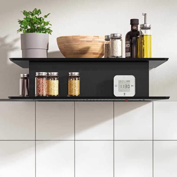 VIGGBO - Wall-mounted hood, IKEA 300 black, 52 cm.