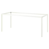 VIHALS underframe, white, 180x74x73 cm