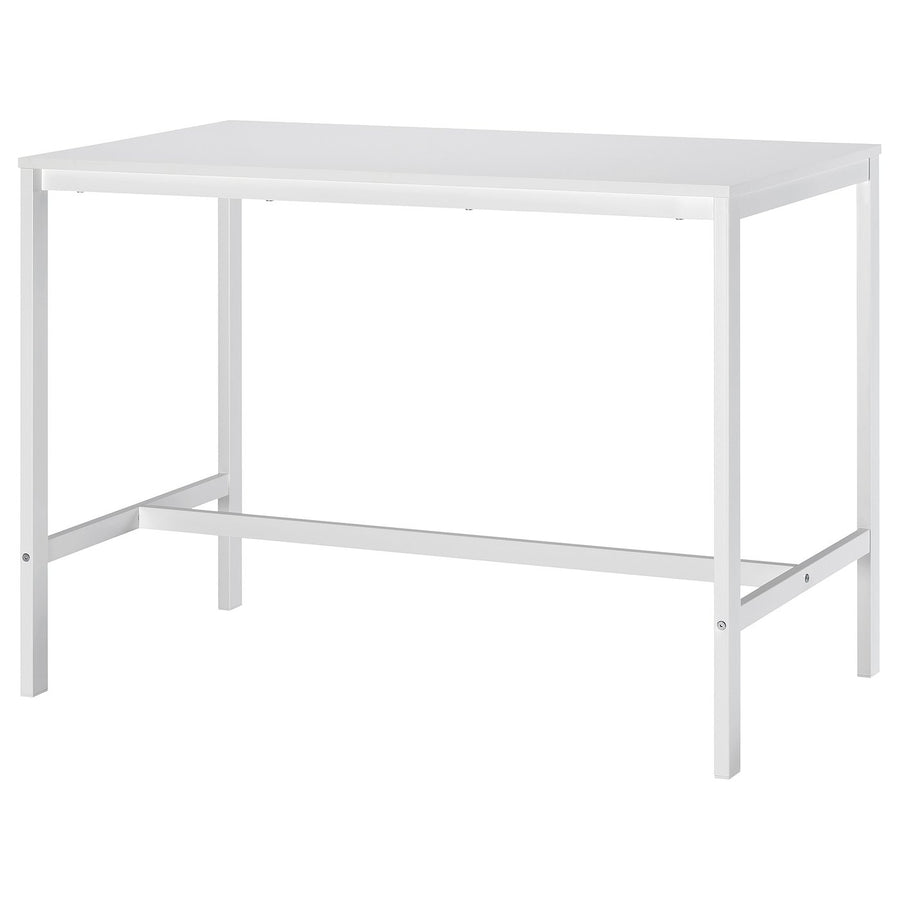 VIHALS underframe, white, 125x74x90 cm
