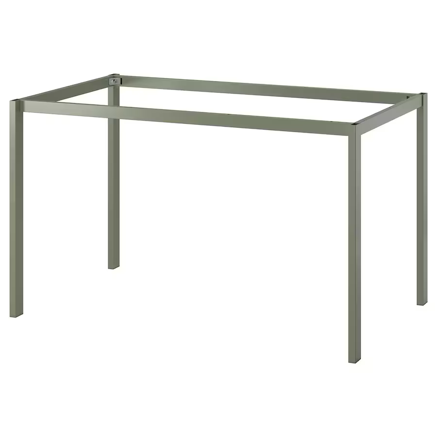 VIHALS underframe, green, 125x74x73 cm