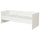 VIHALS - Sofa bed with 1 mattress, white/Åfjäll rigid,80x200 cm