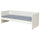 VIHALS - Sofa bed with 1 mattress, white/Ågotnes rigid,80x200 cm