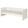 VIHALS - Sofa bed with 1 mattress, white/Vannareid extra rigid,80x200 cm