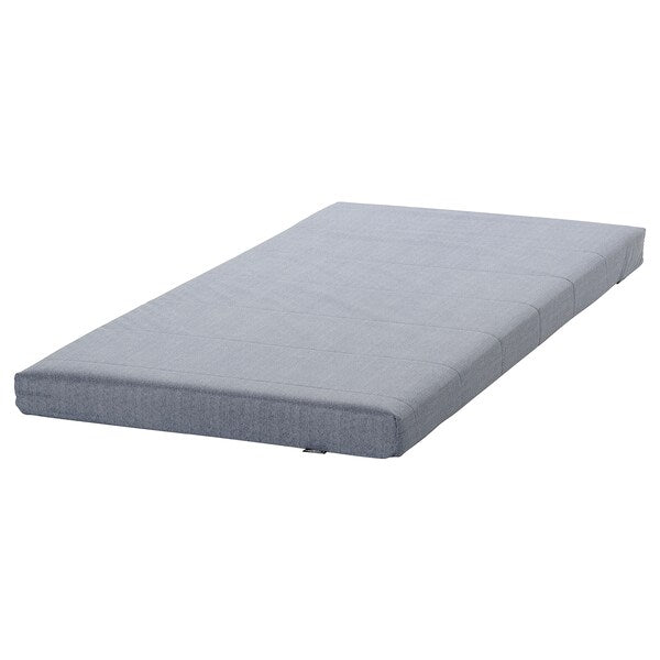 VIHALS - Sofa bed/container/1mattress, white/Ågotnes rigid,80x200 cm