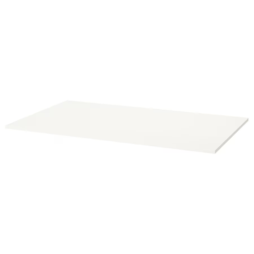 VIHALS table top, white, 125x74 cm