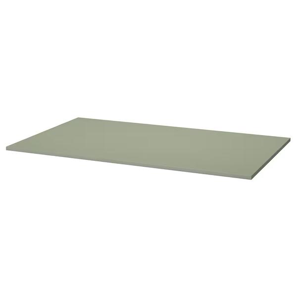 Table top, green, 125x74 cm