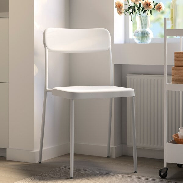 VIHALS chair, white, 45x79x47 cm