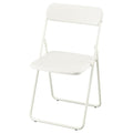 VIHALS folding chair, white, 43x80x47 cm