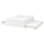 VIHALS bed frame, 2 stor box/1 trundle bed, white/Lillhällan, 200x160 cm