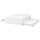 VIHALS - Bed frame/2 drawers/1 bed estr, white/Luröy,160x200 cm