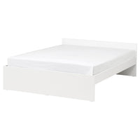 VIHALS bed frame, white/Lillhällan, 160x200 cm