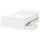 VIHALS bed frame with 2 storage boxes, white/Lindbåden, 140x200 cm